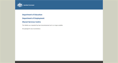 Desktop Screenshot of endeavour.deewr.gov.au